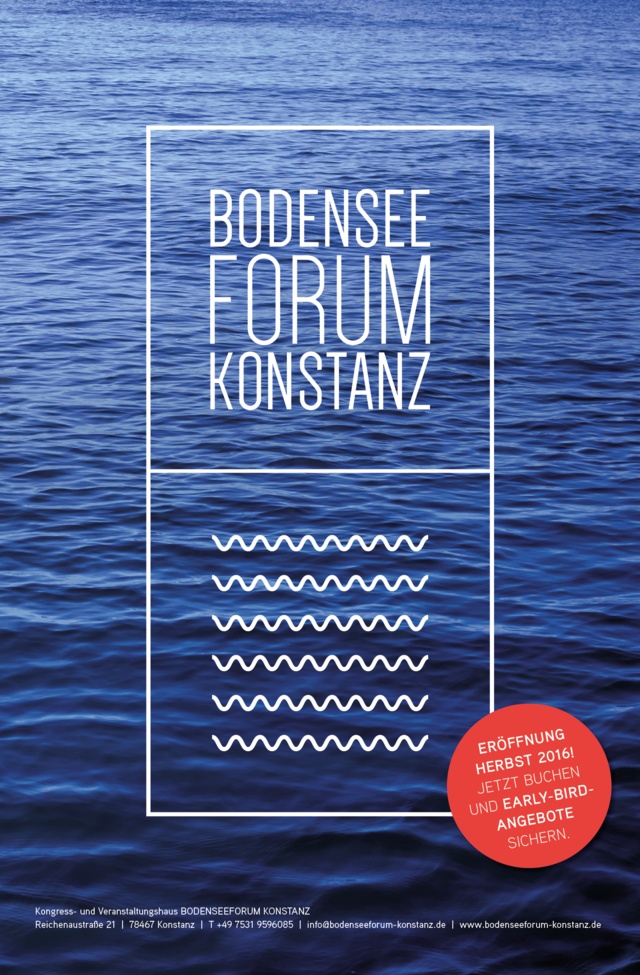 Anzeige für das Bodenseeforum Konstanz