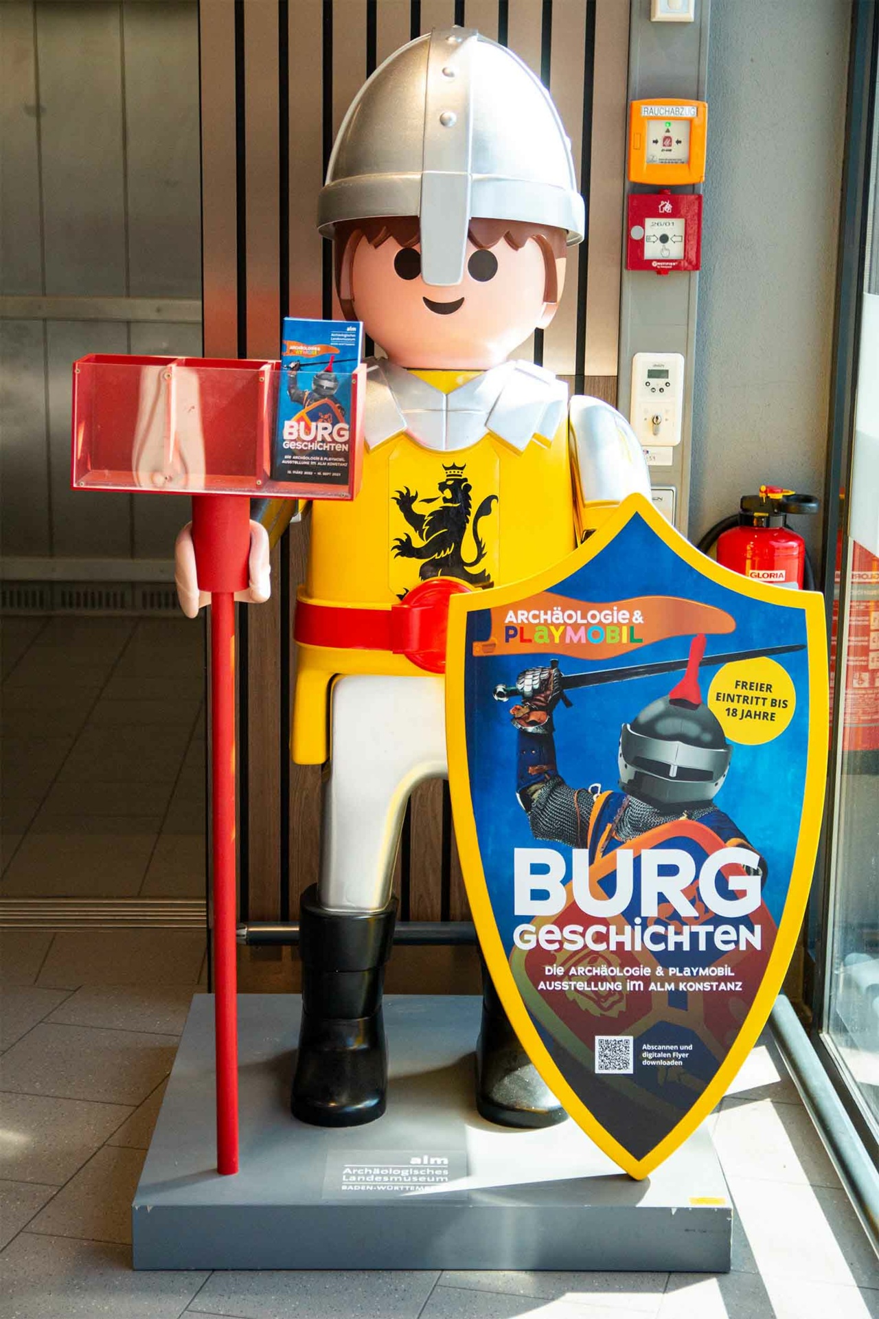 Playmobilmännchen aus der Ausstellung