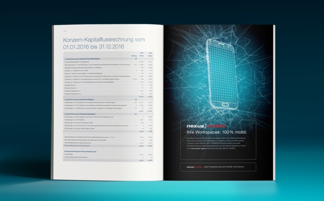 Geschäftsbericht 2016 für die NEXUS AG